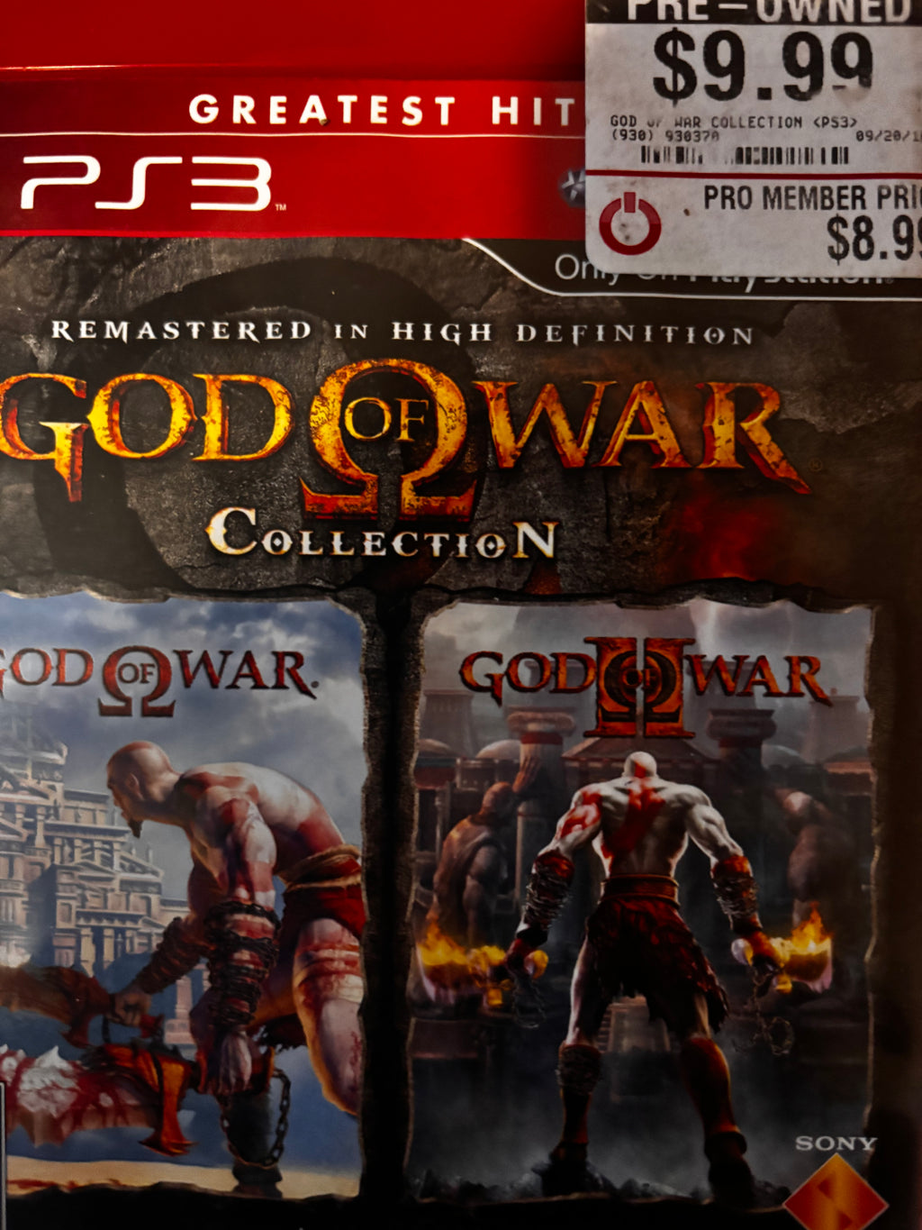 Collectors PS3 games (whole box)