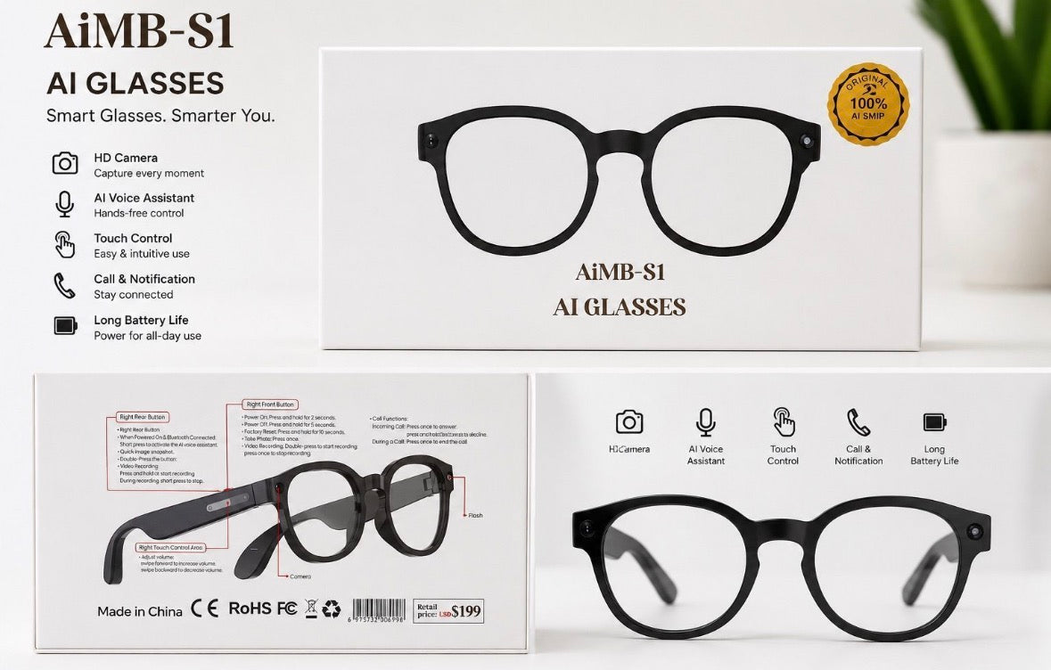 New AiMB-S1 AI GLASSES